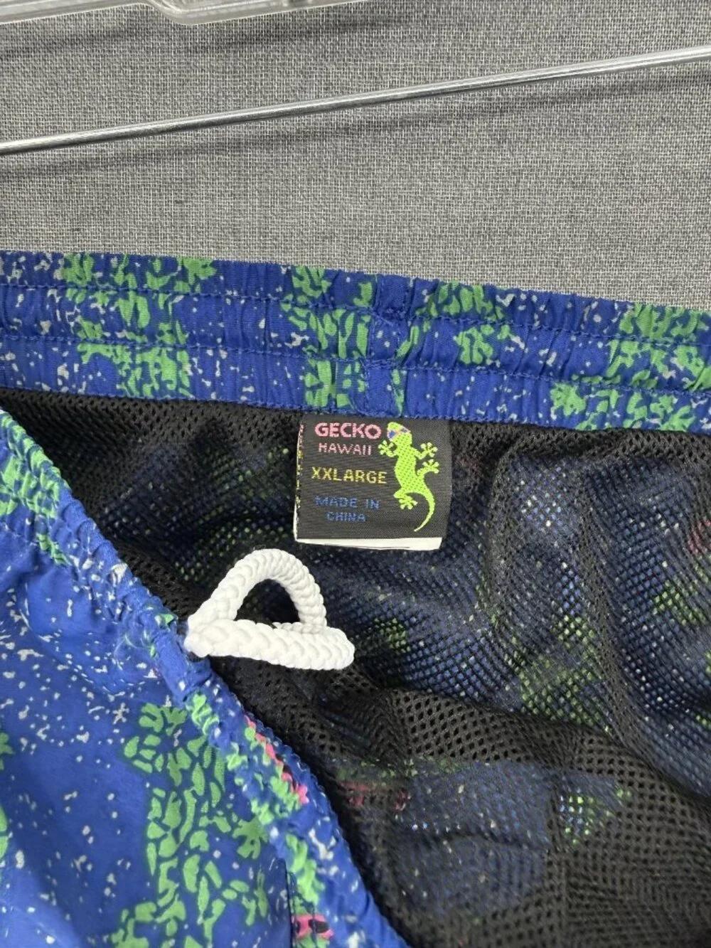 Vtg Gecko Hawaii Volley Board Shorts Mens 2XL 5